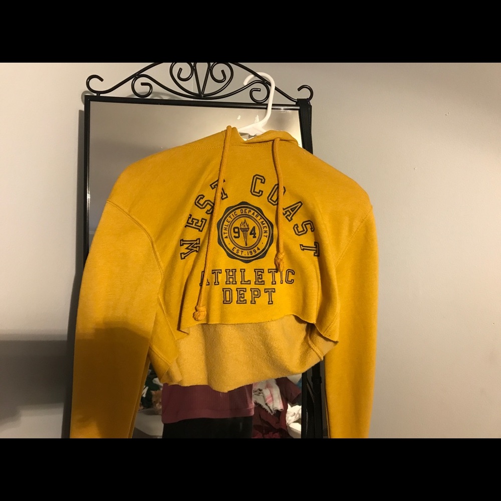 West Coast Cropped Hoodie